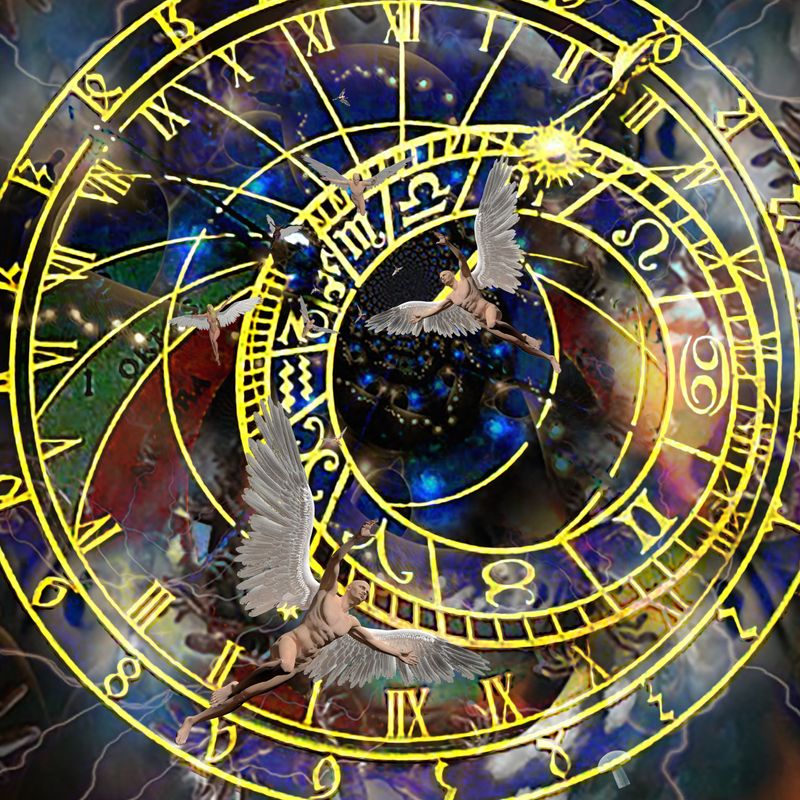 Die Engel der Zeit ® - Angelica Saerbeck - 2023 - HANDBUCH IN DEUTSCHER SPRACHE