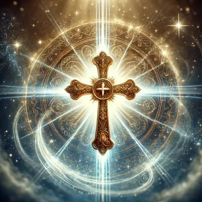 Das hl. Schutz-Kreuz der Verteidigung ® - Angelica Katja Saerbeck - 2025 Das hl. Schutz-Kreuz der Verteidigung ® - Angelica Katja Saerbeck - 2025