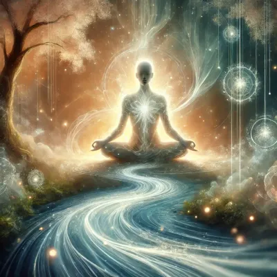 Mindfulness Meditation flush - by Manuela Fasoli - 2023