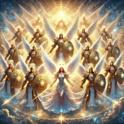 999 ANGELIC PROTECTION CORPS  - by HARI ANDRI WINARSO - 2024