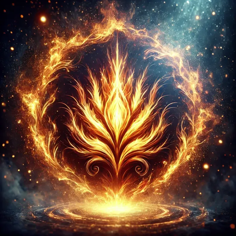 Blazing Flames Protection  - by Lavinia Sina Szendrei