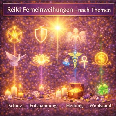 ? Reiki-Ferneinweihungen – nach Themen | Spirituelle Energien für Dich – by HeLena