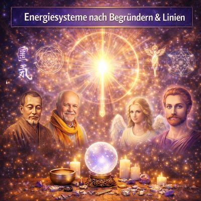 ? Energiesysteme nach Begründern & Linien | Spirituelle Energien für Dich – by HeLena