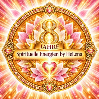 ?✨ 8 JAHRE – JUBILÄUMS-SPECIAL ✨?  Spirituelle Energien für Dich – by HeLena feiert 8-jähriges Jubiläum! ?✨