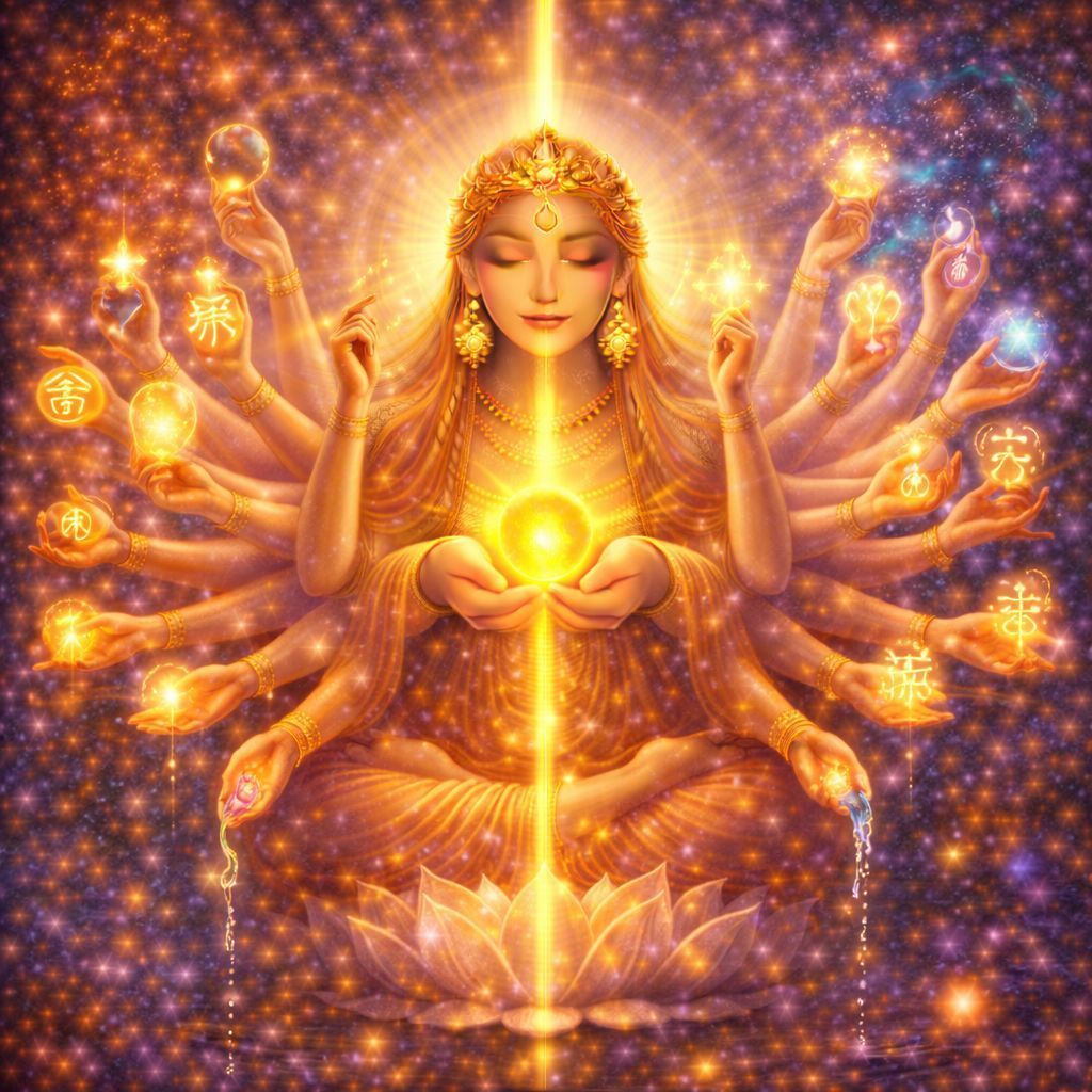 KWAN YIN 1000 HANDS REIKI 999 - A.Z. Hannael -  ?? Deutsch