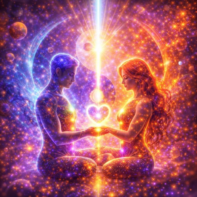 TWIN FLAME Reiki - Daelyn Wolf -  ?? Deutsch ODER ?? English