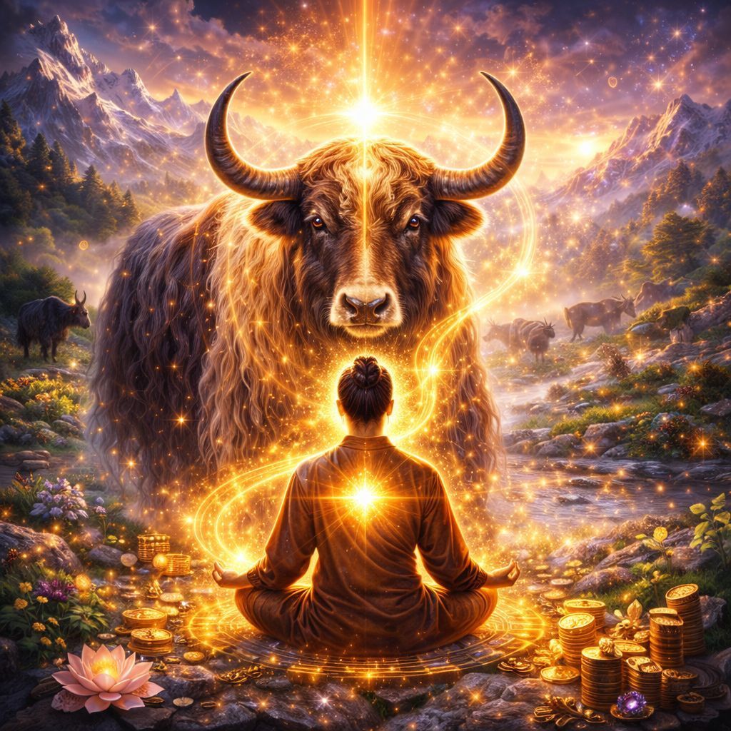 Yak Tiermeditation Ermächtigung - Daelyn Wolf - ?? Deutsch ODER ?? English