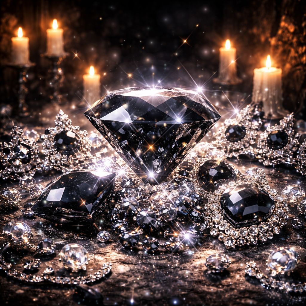 MAGICAL BLACK DIAMONDS GLIMMER - Lavinia Sina Szendrei - ?? Deutsch