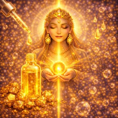 KOLLOIDALES GOLD ENERGIE 999 - A.Z. Hannael -  ?? Deutsch