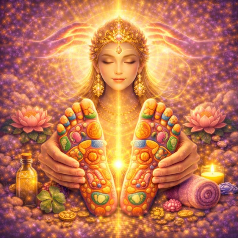 FUSSREFLEXZONEN REIKI - A.Z. Hannael - ?? Deutsch