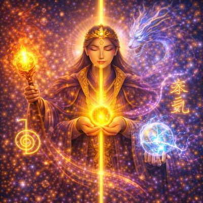 MAGIER CHI REIKI - A.Z. Hannael -  ?? Deutsch