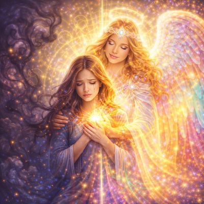 PANIKATTACKEN & EXZESSIVE ANGST ÜBERWINDEN REIKI - Daelyn Wolf - ?? Deutsch ODER ?? English