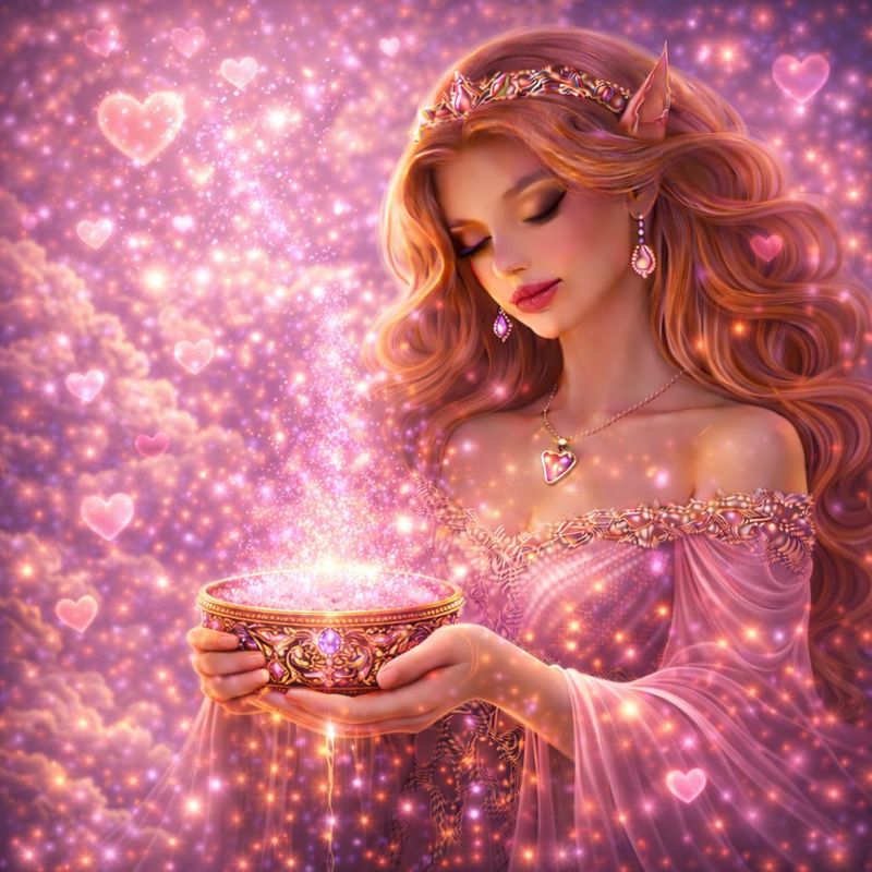 Magisches Rosa Pulver der Liebe - Magic Pink Powder of Love - Ekaterina Fedosova - ?? Deutsch ODER ?? English