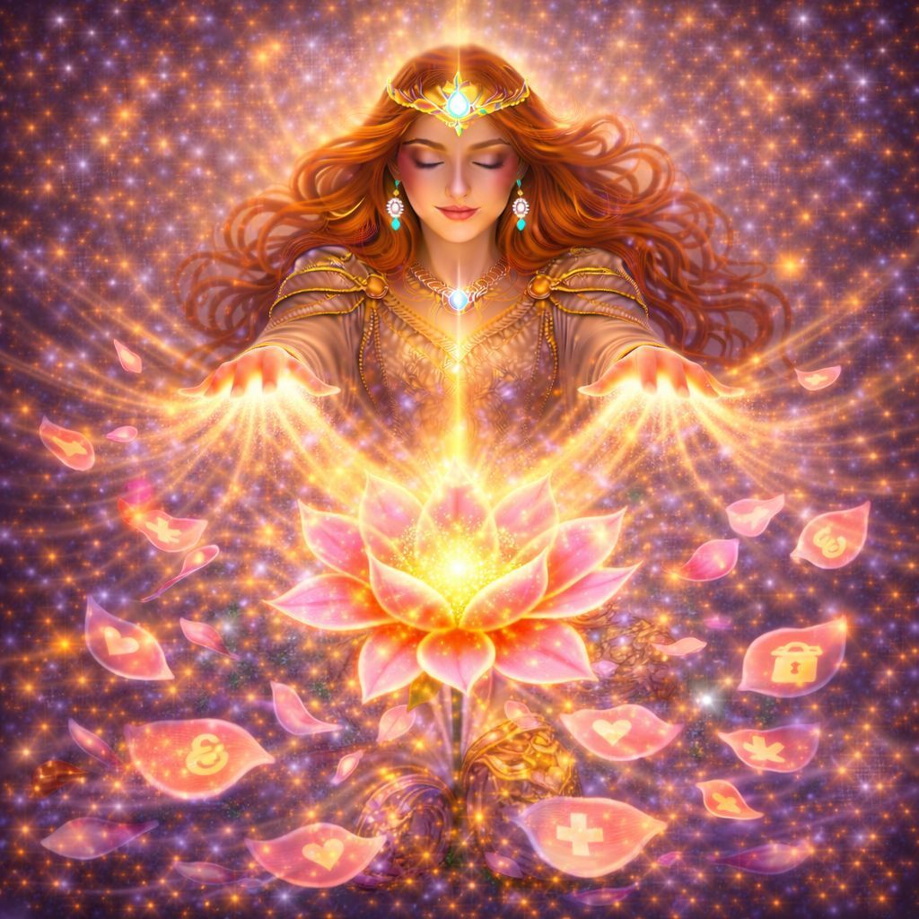 Blütenblätter des Wunsches - Blumen Reiki - Petals of Wish Flower Reiki - Ekaterina Fedosova - ?? Deutsch ODER ?? English