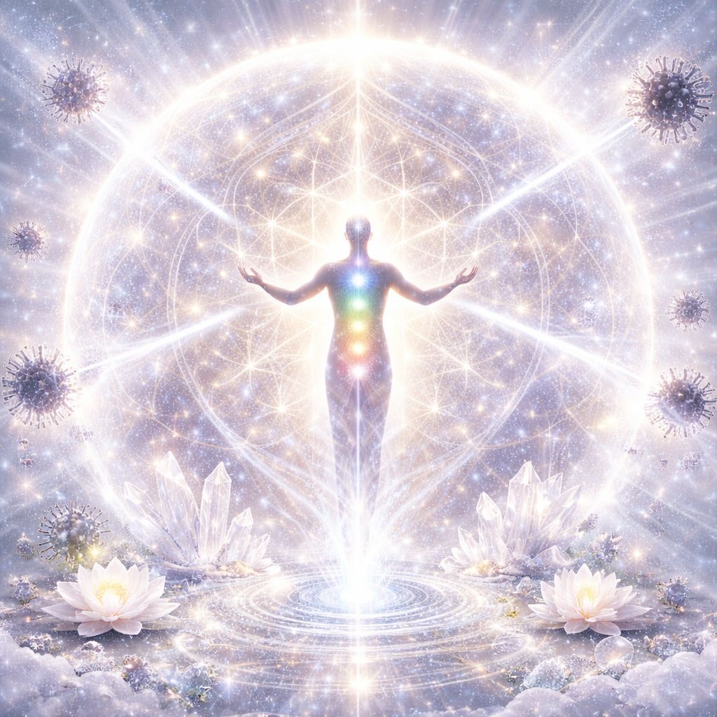 999 Heiliger Virus-Schutz-Booster - by Ferry Puthut Handoko - 2020 - ?? English