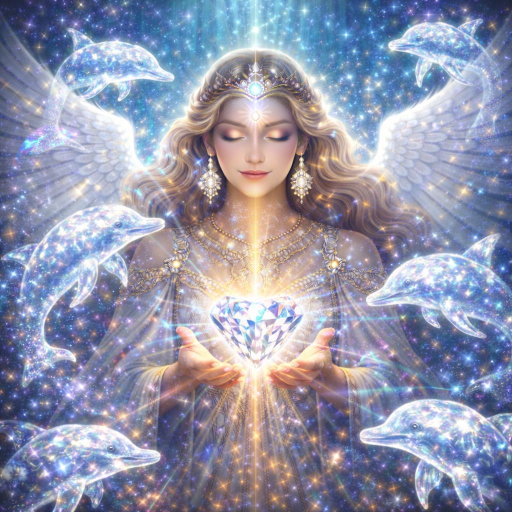 DIAMANT-DELPHIN-SCHWINGUNG - Hari Andri Winarso - ?? Deutsch ODER ?? English