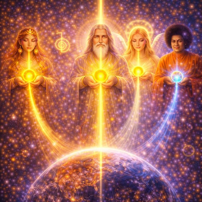 MEISTER - HIMMLISCHE HILFE KRÄFTE FÜR DIE ERDE - A.Z. Hannael -  ?? Deutsch