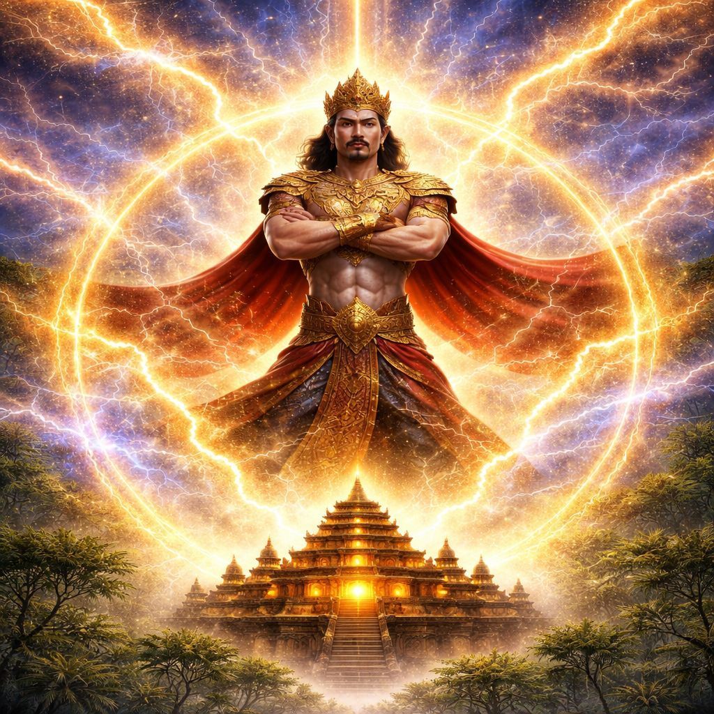 Benteng Guntur Pamungkas ( Donner-Endfestung )  - by Hari Andri Winarso - (Java) - ?? English