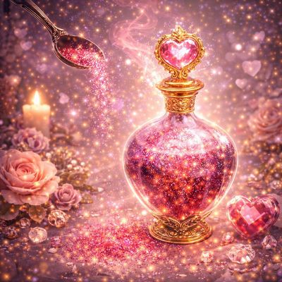 LOVE AND BEAUTY MAGIK SPELL POWDER - by Manuela Fasoli - 2023 - ?? Deutsch ODER ?? English