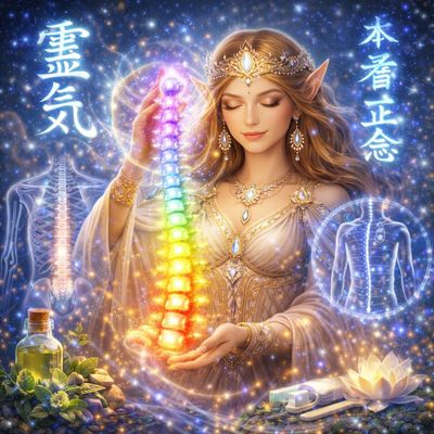 Ganzheitliche Heilung der Wirbelsäule Reiki – Ekaterina Fedosova (2023) ?? Deutsch ODER ?? English