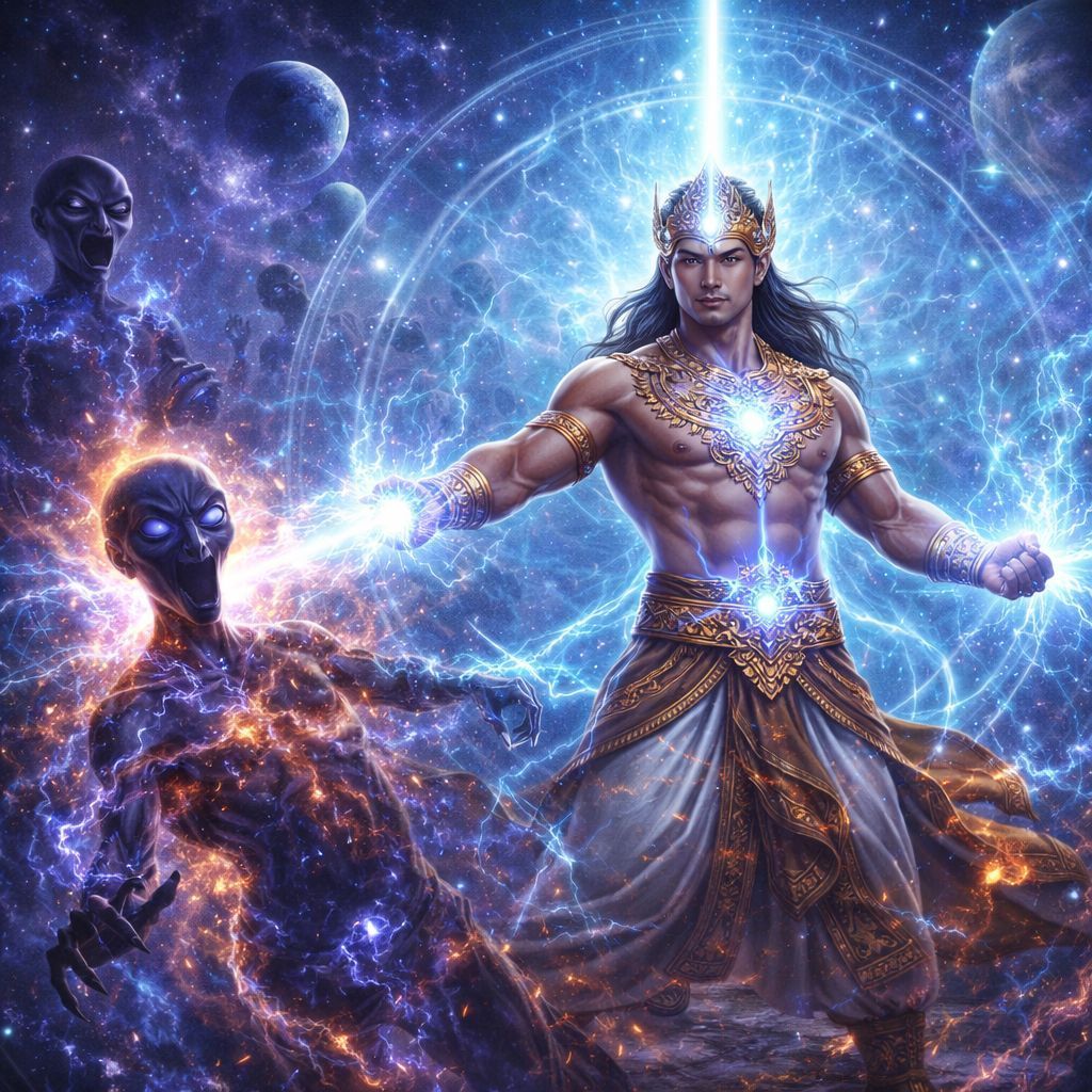 Alien-Entitäten-Austreibung – Energetische Technologie – by Kangjeng Pangeran (KP) Hari Andri Winarso Wartonagoro (2024)  - ?? English