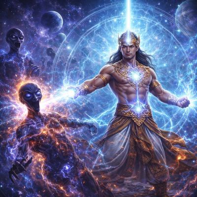 Alien-Entitäten-Austreibung – Energetische Technologie – by Kangjeng Pangeran (KP) Hari Andri Winarso Wartonagoro (2024)  - ?? English