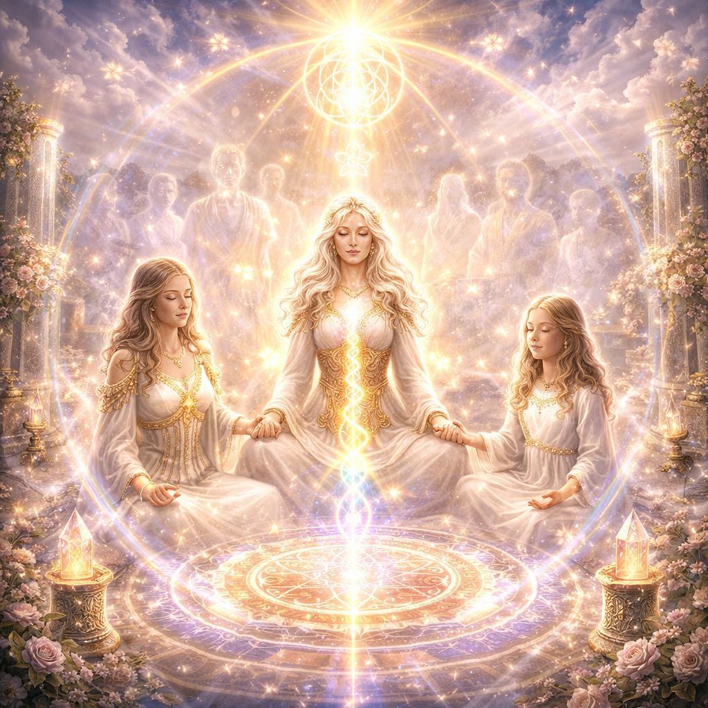 Ahnenlinien-Heilkreise – by Hari Andri Winarso (2024)  - ?? English