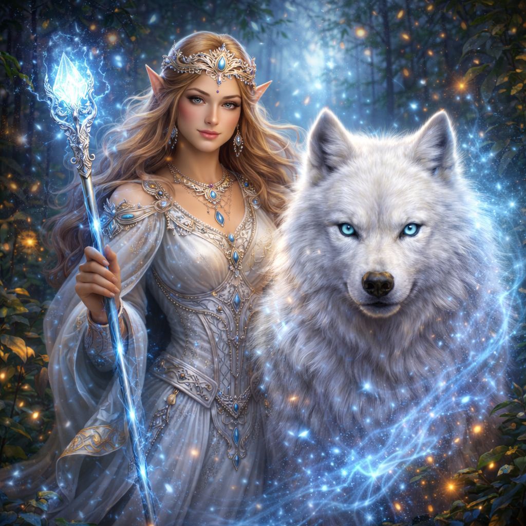 Der Elfenwolf-Führer – Weißer Elfenwolf-Führer – Ekaterina Fedosova (2024) ?? Deutsch ODER ?? English