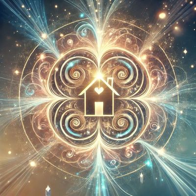 ?️ Hausklärung Premium – Energetische Reinigung + Schutzcode & Lichtkreis