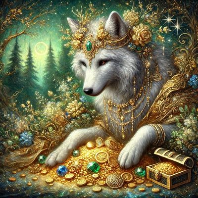 Elfenwolf des Schatzes – Elven Wolf of Treasure – Ekaterina Fedosova – 2024 – ?? Deutsch ODER ?? English