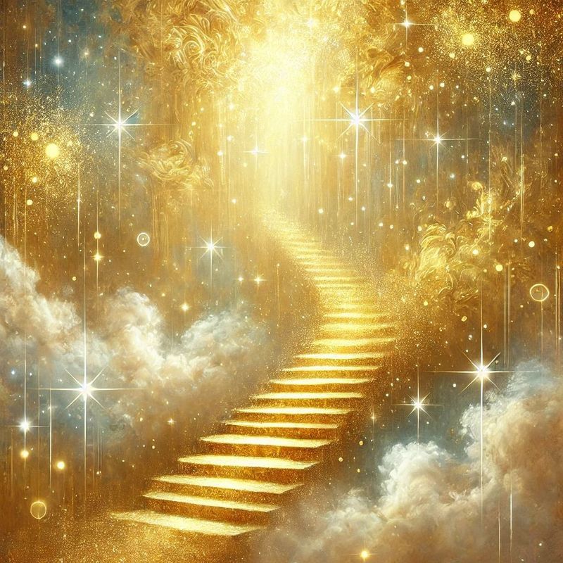 Meine goldene Treppe – Golden Stairway – Ekaterina Fedosova – 2025 – ?? Deutsch ODER ?? English