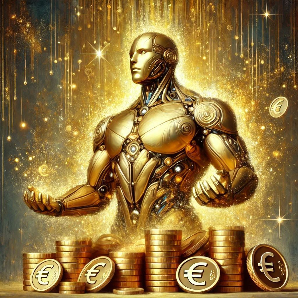 Der goldene Roboter des Geldes – Golden Bot of Money – Ekaterina Fedosova – 2025 –  ?? Deutsch ODER ?? English