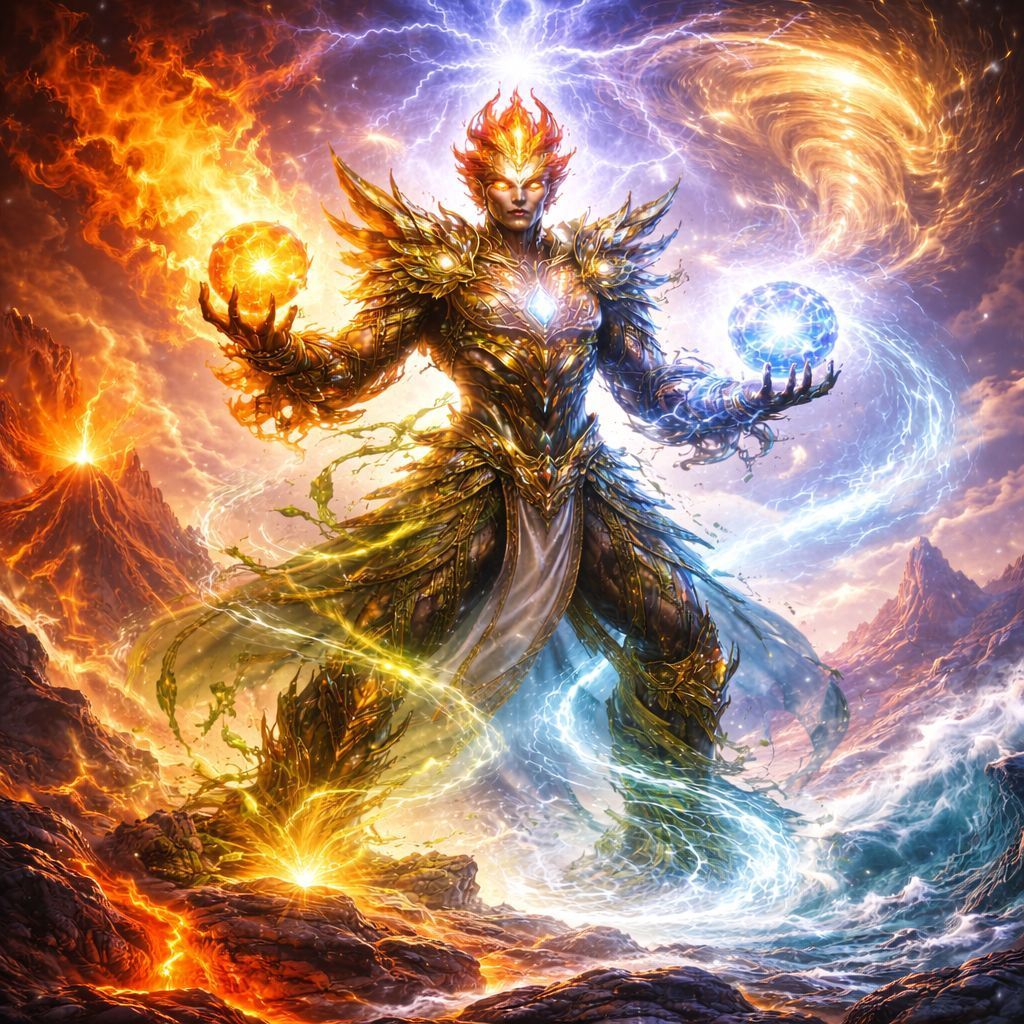 Elementarkraft-Servitor – by KP. Hari Andri Winarso Wartonagoro (2025) - ?? English