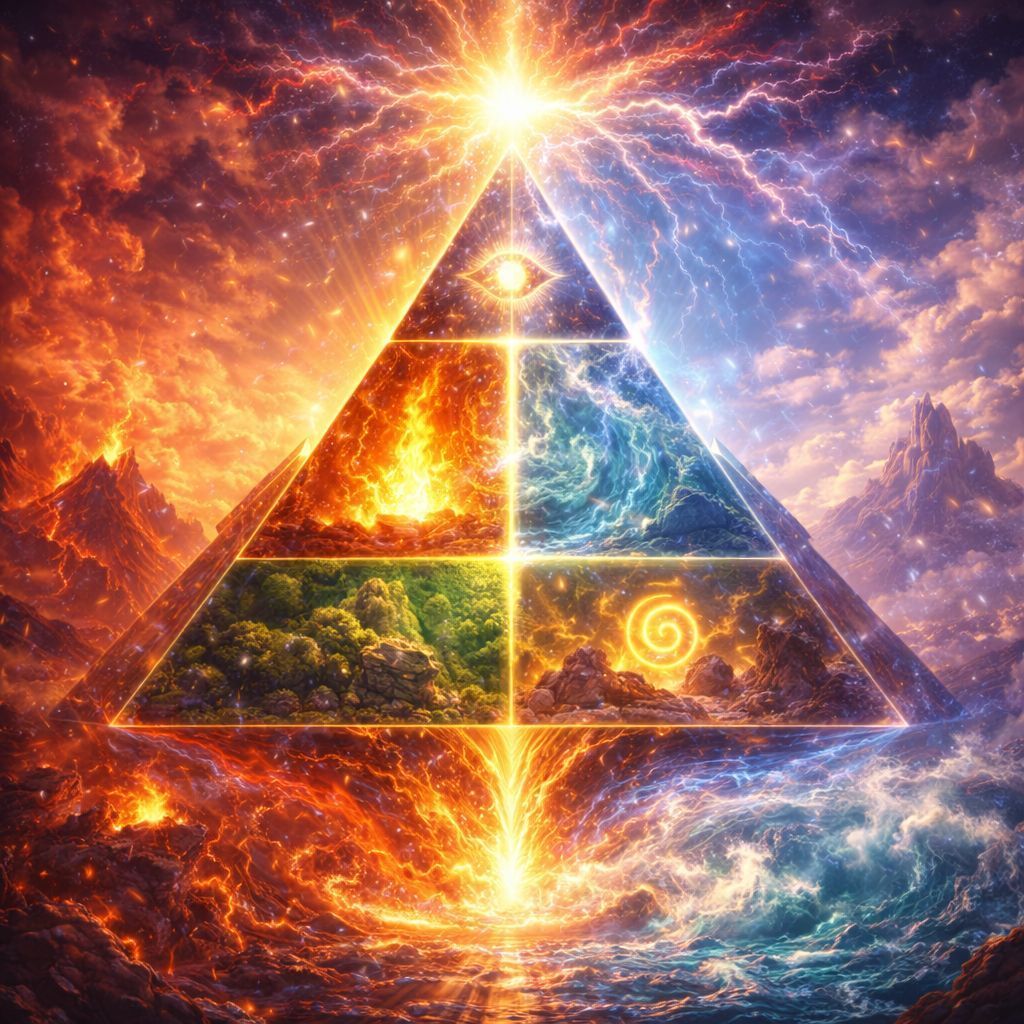 Elementarbefehl-Pyramide – 4-stufige Manifestationsarchitektur – by KP. Hari Andri Winarso Wartonagoro (2025) - ?? English