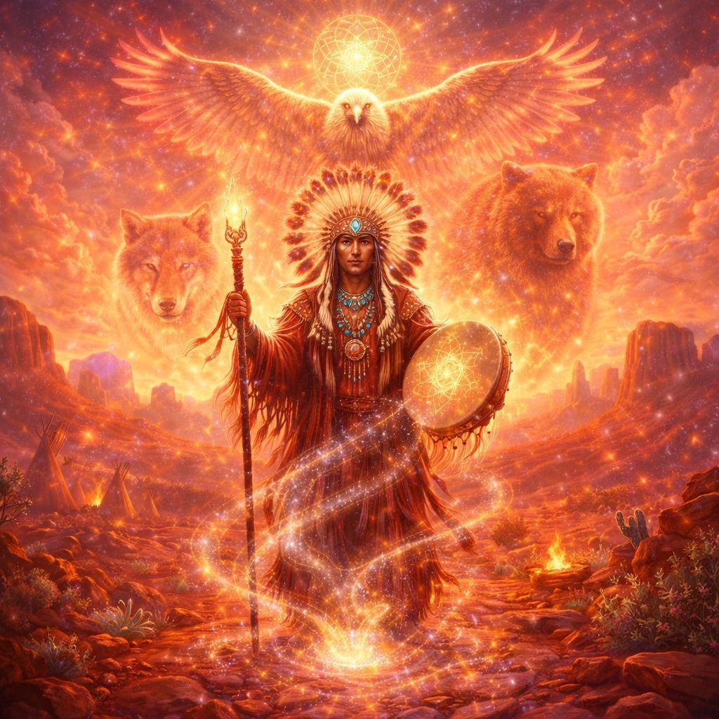 Der Schamanische Pfad der Roten Erde – 3 Level   - by KP. Hari Andri Winarso Wartonagoro (2025) - ?? English