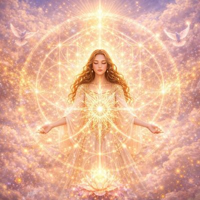 Ätherischer-Eleganz-Ausstrahlungsknoten – by KP. Hari Andri Winarso Wartonagoro (2025) - ?? Englisch