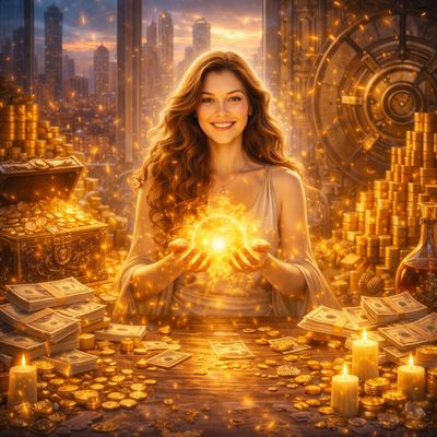 Ich öffne den Kanal des Wohlstands – by Manuela Fasoli (2025) - ?? English