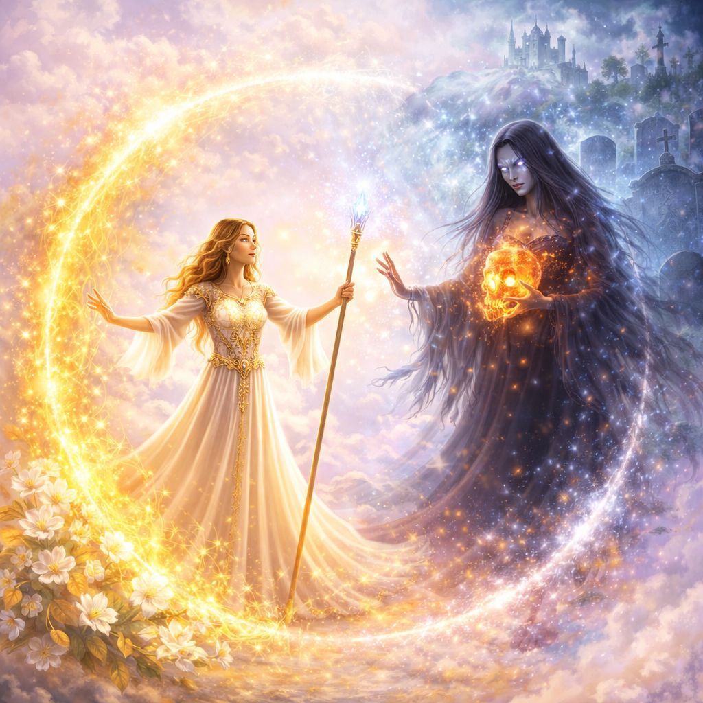 Schutz vor dem Zauber „Die Dame des Friedhofs“ – by Manuela Fasoli (2025) - ?? English