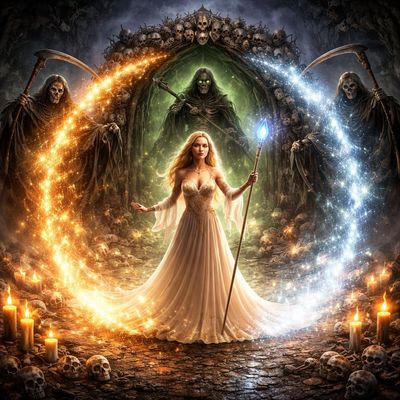 Schutz vor dem Portal des Todes – by Manuela Fasoli (2025)  - ?? English