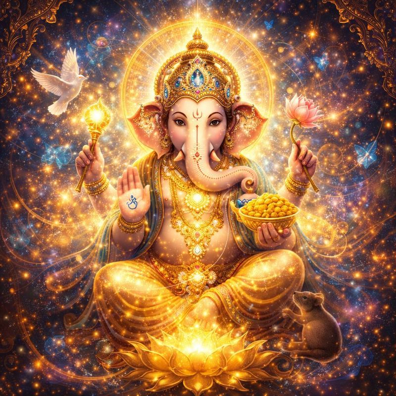 MYSTISCHER SEGEN VON GANESH – HARI ANDRI WINARSO -   ?? Deutsch ODER ?? English