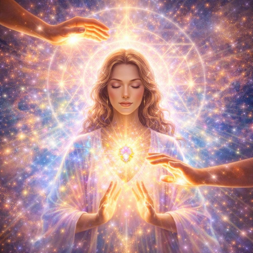 ENERGETISCHES AURA-REIKI – ARGANDINI TITISARI - ?? Deutsch ODER ?? English