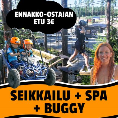 Yhdistelmälippu 46€ ennakkolippu