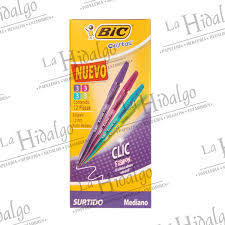 Bolígrafo Bic clic fashion