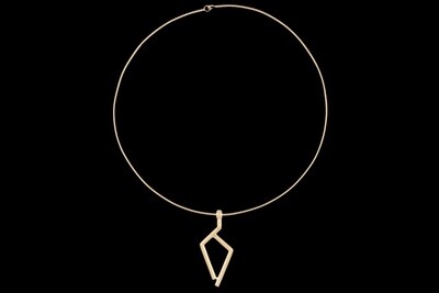 seven 14kyg  wire-tube necklace