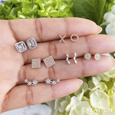 Stud Earrings
