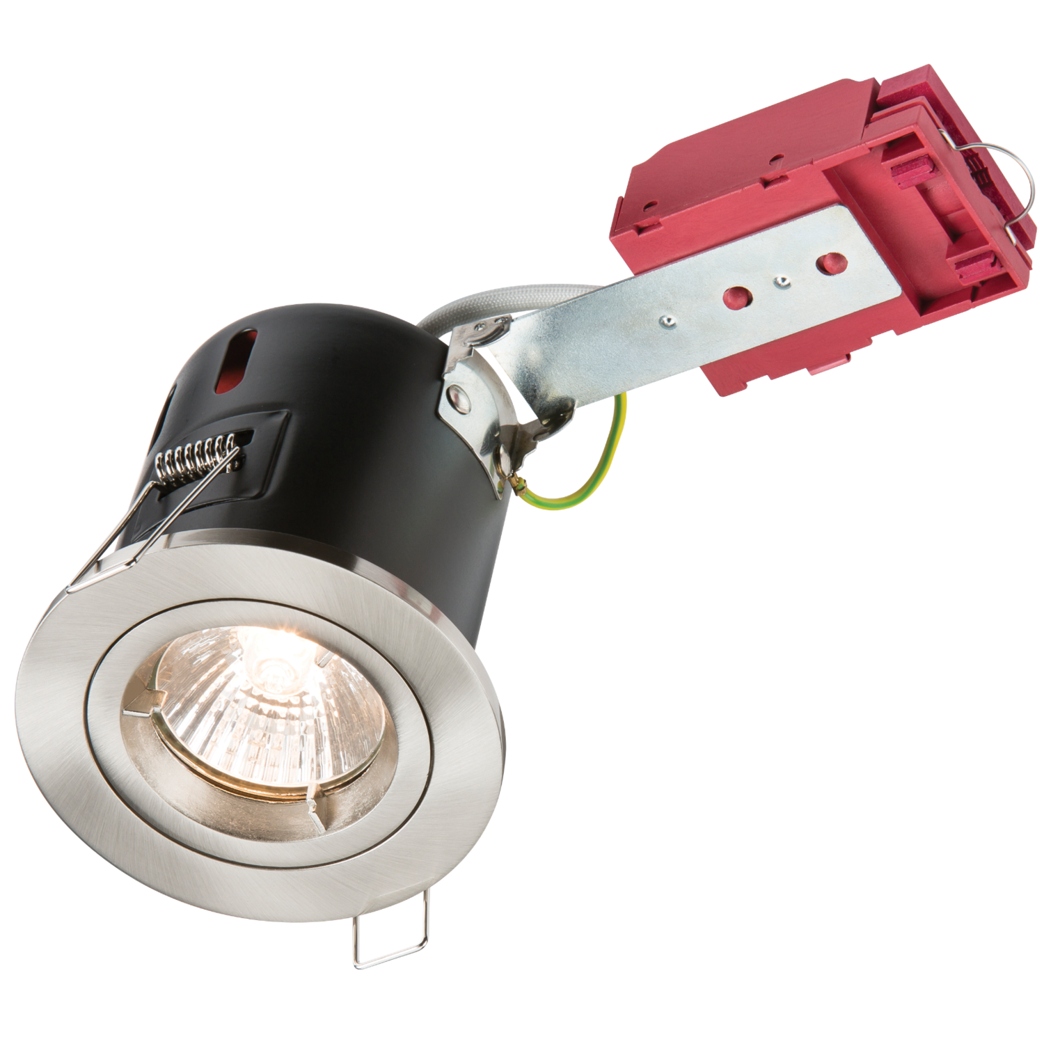Straight Downlighters in Chrome/Brushed and White