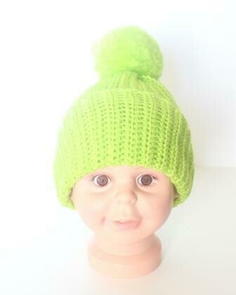 Bonnet Bebe A Pompon Bonnet Bebe A Pompon