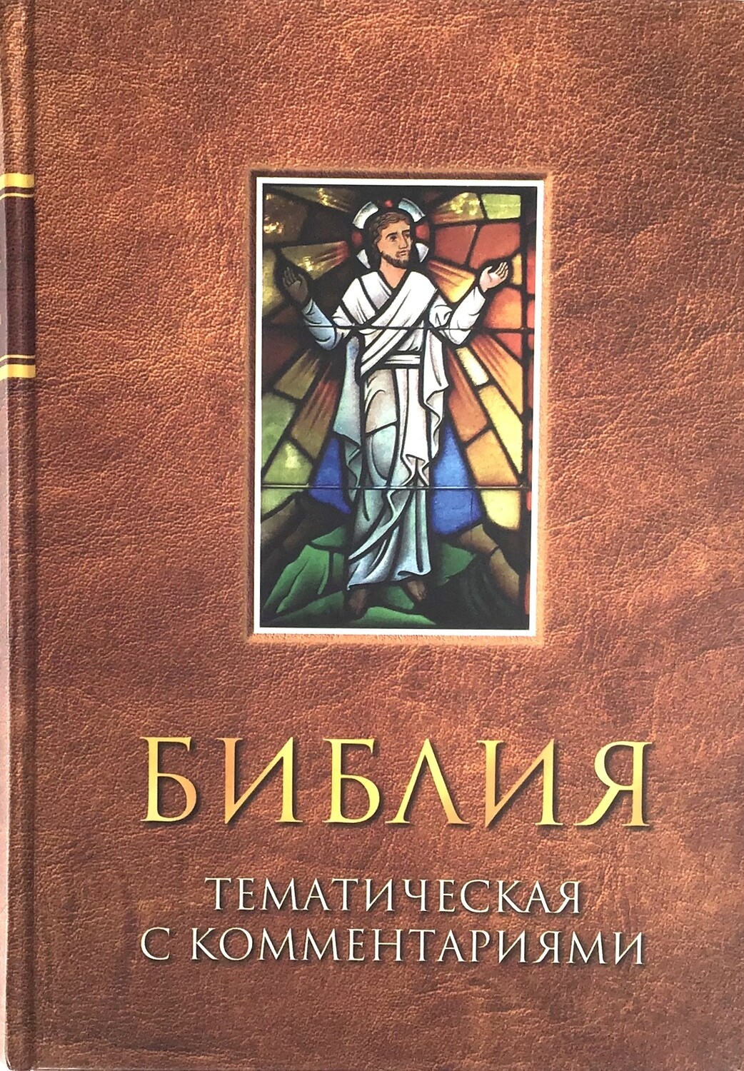 Russian Bible Библия тематическая с комментариями.