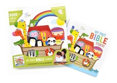 My First Bible Stories Canvas and Book - Slightly Imperfect