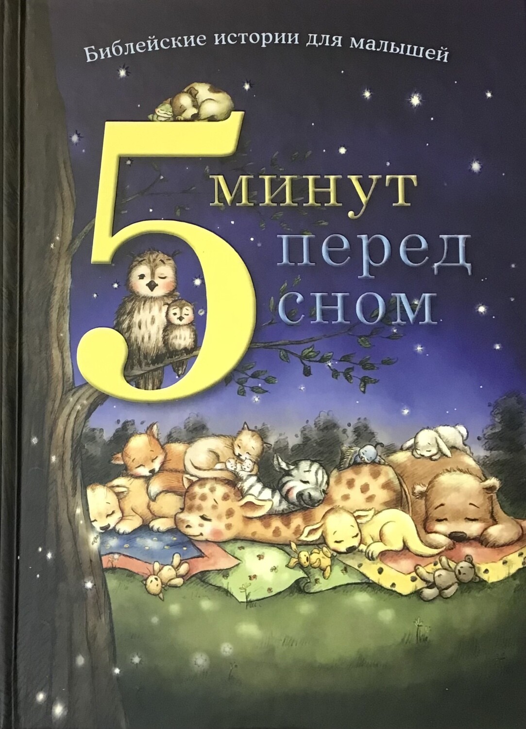 Russian book for children. 5 минут перед сном. Библейские истории для малышей.